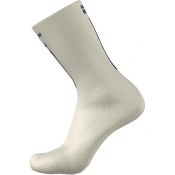 Santini Paris‑Nice 2025 – Chaussettes XL Palette Blanche