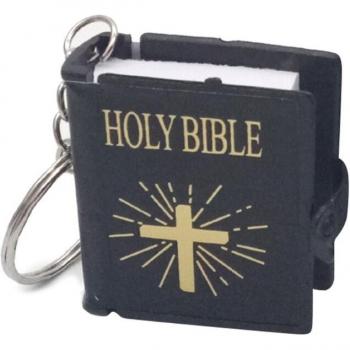 Mini Christian Religious Keychain Book