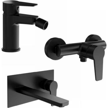 Mélangeur En Laiton Noir Mat pour Bidet Mod. Jane