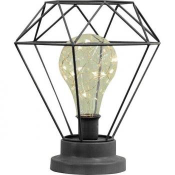 Industrial Style Geometric Bedside Lamp
