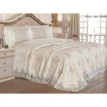 Lacée & Brodée Eylul Parure de Mariage 6 pièces – Crème