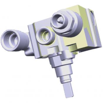 Robinet à gaz double Electrolux 0,57 m d 20 Mbar – série Faure Arthur Martin
