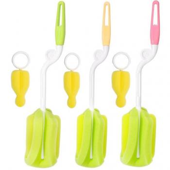 Child-Safe Bottle Sponge Cleaner