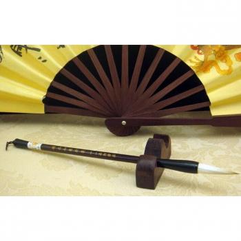 Juego de pinceles chinos, portalápices, decoración de estilo oriental, modelo ACS009