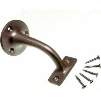 Aluminum SAA Stair Hand Rail Support Bracket, 3 Inch with Screws (Pack of 20)