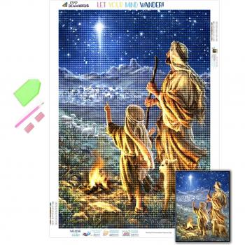 Jésus Broderie Diamant – Peinture Artistique