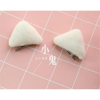 Christmas Kitty Deer Ear Hairpin
