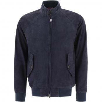 Giacca Baracuta G9 Suede Uomo Colore Navy