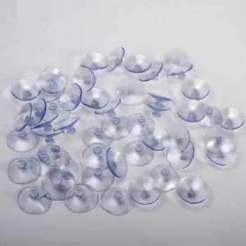 50PCS 30mm Clear Suction Cups for Various Surfaces