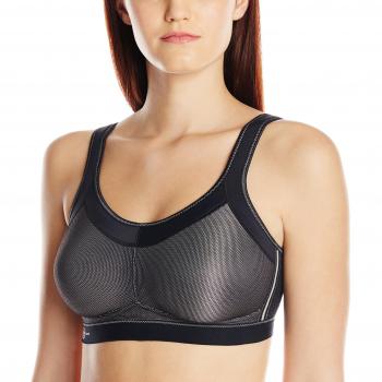 Anita Momentum Pro‑Support Sports Bra – Black, 44B