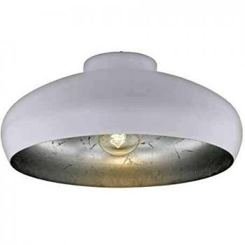 Eglo Mogano White & Grey Retro Flush Ceiling Light