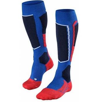 Falke Hombre SK2 Calcetines de esquí, Lana, Azul