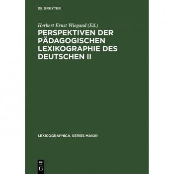 Vitalsource Technologies, Inc. Perspektiven Der Padagogischen Lexikographie Des Deutschen Ii