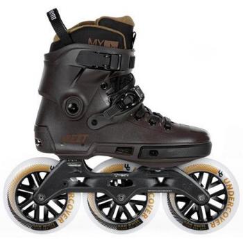 Powerslide Next Brown 125 Trinity tříkolové brusle