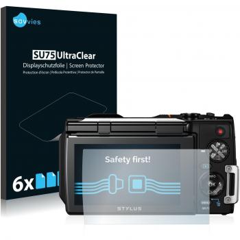 Savvies Transparent Screen Protector for Olympus Stylus Tough TG-860