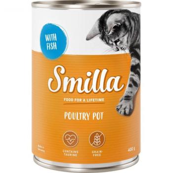 Smilla Delizie al Pollo 12 x 400 g Alimento umido per gatti