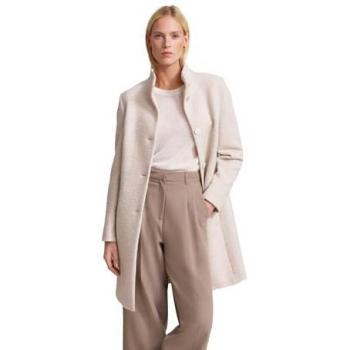 Kurzmantel BUGATTI, Damen, Gr. 40, beige (ecru)