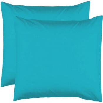 Lot de 2 taies d'oreiller 63 x 63 cm