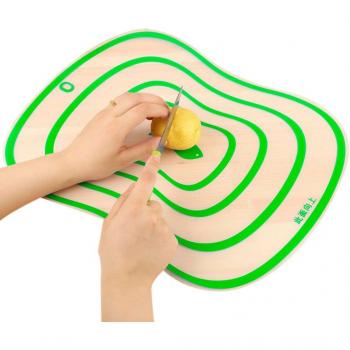 Planche à découper de cuisine en plastique
