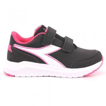 Scarpa Da Passeggio Diadora Falcon 3 SL Bambina Multicolore Nera/Fucsia