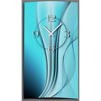 Dixtime Abstrakte Wanduhr 3D-Optik