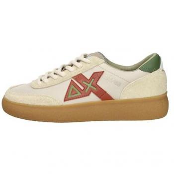 Sun68 Scarpe Luis Low Beige E Verde 41