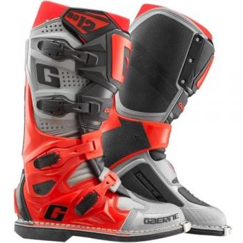 Gaerne SG-12 Motocrossstiefel Schwarz Grau Orange Größe 44