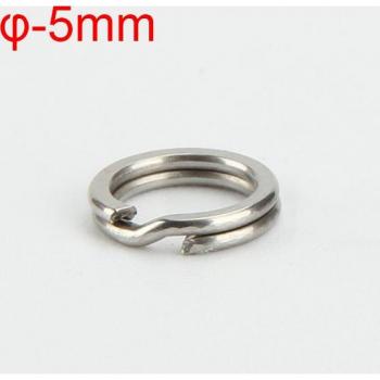 Anzuelos Pesca Doble Anillo 5 mm y 7 mm – Paquete de 100