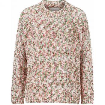 Rich & Royal Damen Strickpullover Creme XS