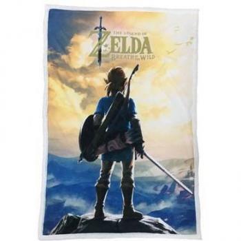 Plaid sherpa Zelda Link BotW 150 x 100 cm