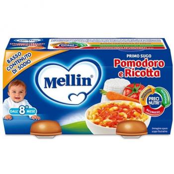 Mellin Primosugo Pomodoro Ricotta 2x80g