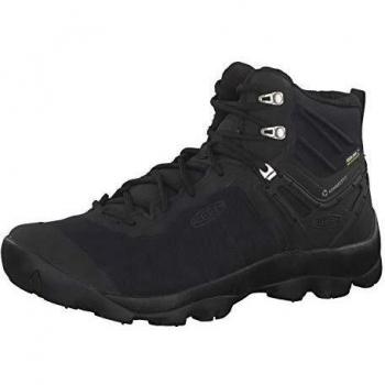 KEEN Venture WP Mid Schuh für Herren – Schwarz, US 8,5, EU 41