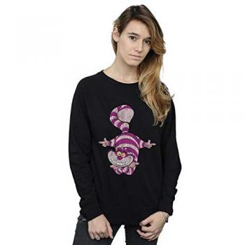 Alice’s Cat‑Flip Hoodie (Black) – XL