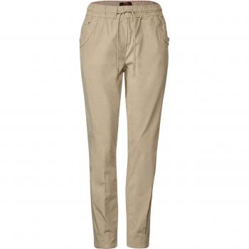 Cecil Tracey Ankle Cordhose in Beige XL
