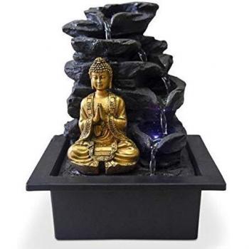 Buddha Shira: Zen'Light LED-Zimmerbrunnen in Einheitsgröße
