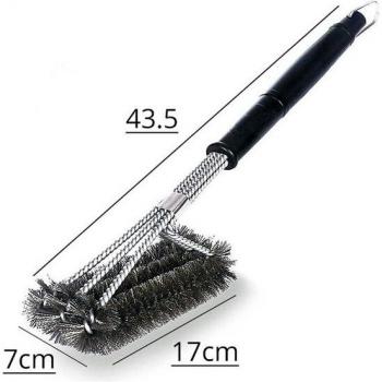 Brosse et grattoir pour gril
