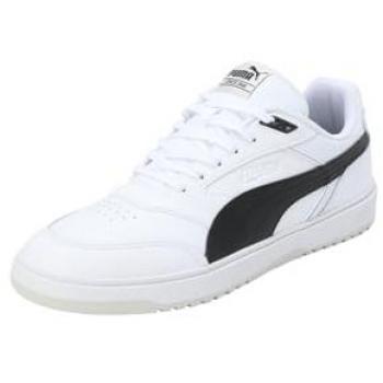 Scarpe da Ginnastica Puma Doublecourt Uomo Bianco/Nero 39 in Cuir