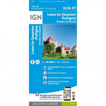 3226Et Lons-Le-Saunier.Poligny.Reculee De Baume