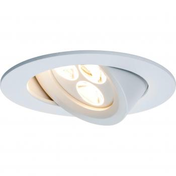 Premium LED Einbauleuchte Snowy – Paulmann 92689, weiß