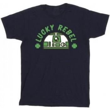 Maglia a maniche lunghe Uomo Star Wars San Patrizio Lucky Rebel