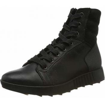 Legero Damen Essence Hohe Sneaker, Schwarz 36 EU
