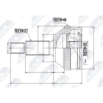 Ensemble de Joints NTY NPZ-FR-008