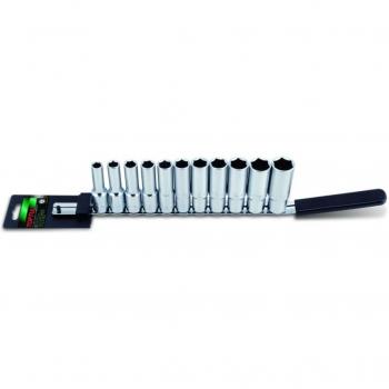 TOPTUL Zeskant doppenset 1/2 inch (10-17, 19, 21, 22 mm)