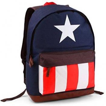 Avengers Zaino Blu 43 cm, 27 Litri – Karactermania Captain America