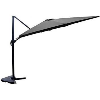 Ombrellone Decentrato 3x4m Grigio Cesare