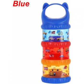 Portable 3-Compartment Baby Food Storage