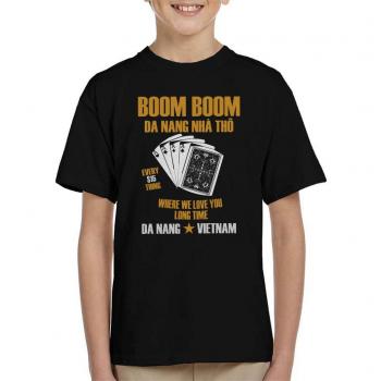 Full Metal Jacket Kids T‑Shirt, Black, 7 inches