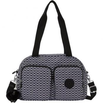 Borsa a Spalla Kipling Cool Defea 11L Nero/Bianco