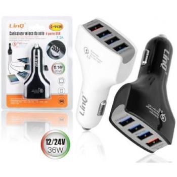 LinQ ChargePro 36W para Autos y Portátiles