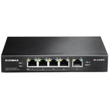 EDIMAX ES-5104PH V2 Switch PoE 5 Porte